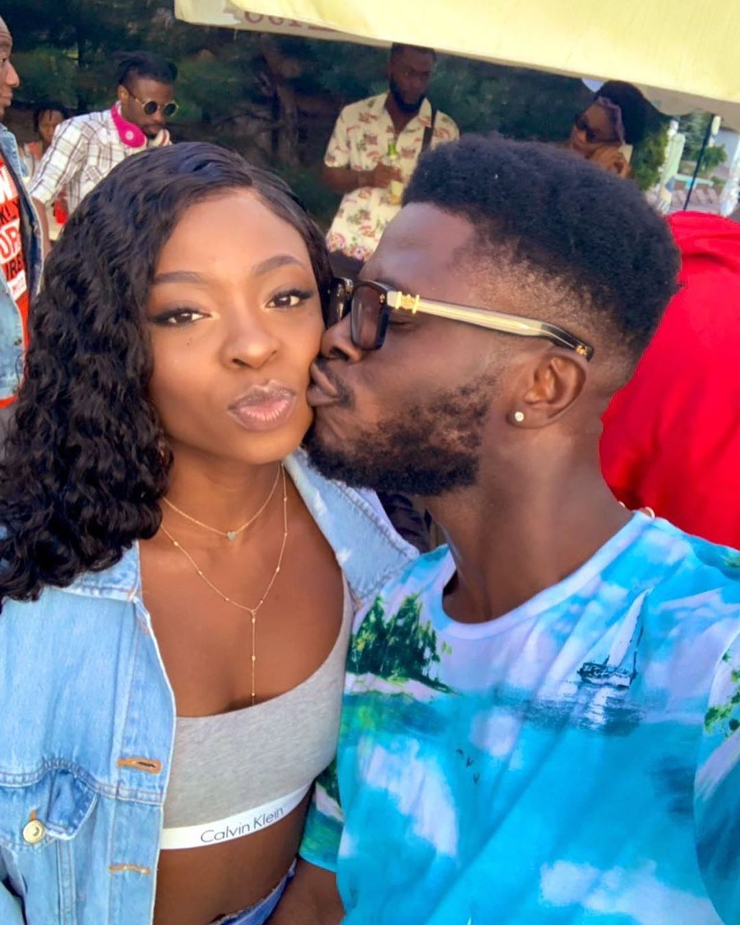 Instagram comedian, Emmanuel Ogonna Iwueke also known as CrazeClown proposed to his girlfriend back in December 2019. [Instagram/CrazeClown]
