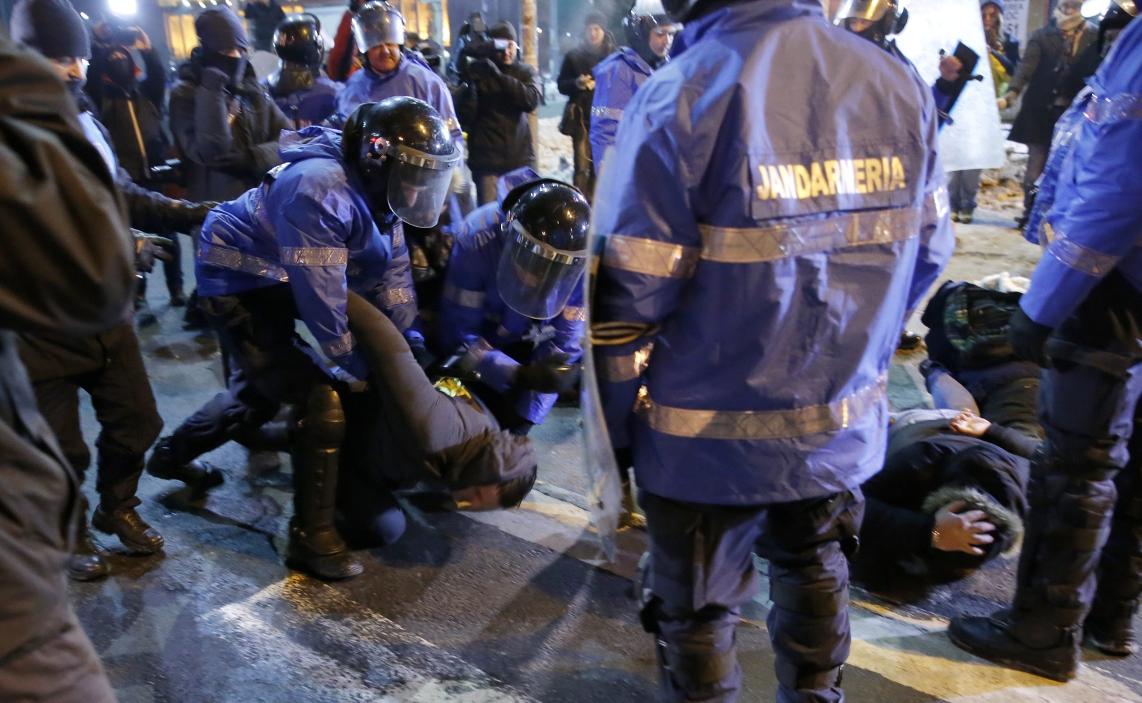 Demonstracja w Bukareszcie