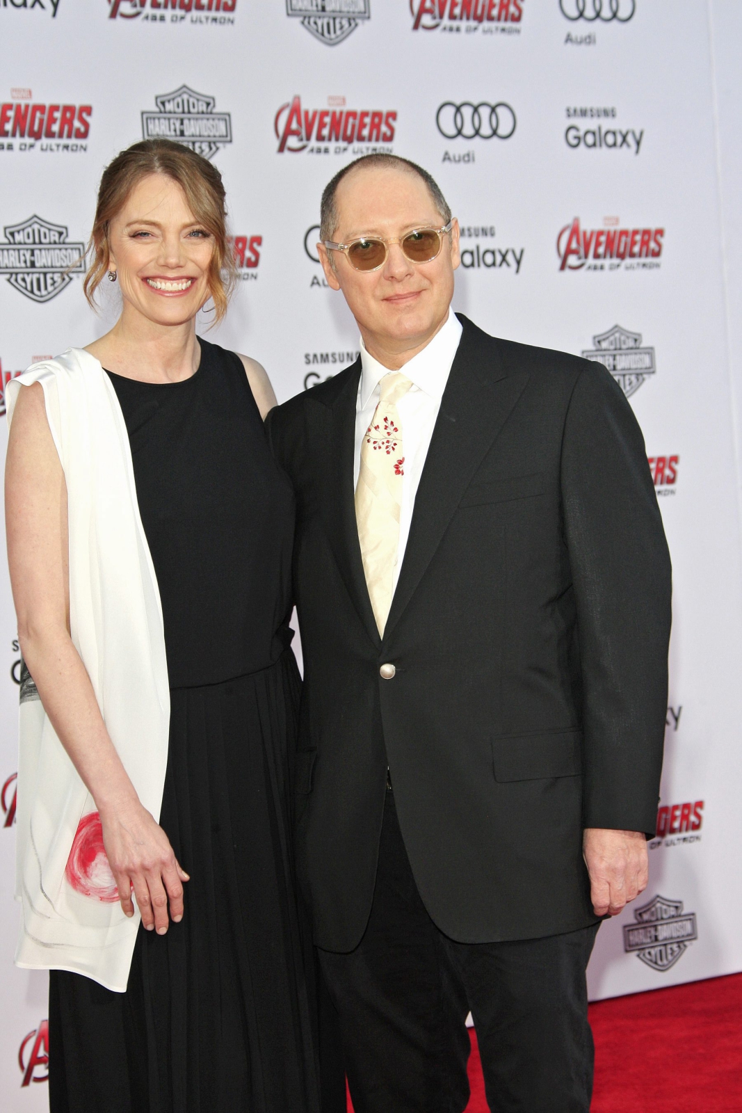 James Spader z żoną Leslie Stefanson na premierze filmu