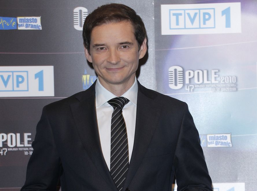 Przemysław Babiarz, dziennikarz, jeden z uczestników akcji