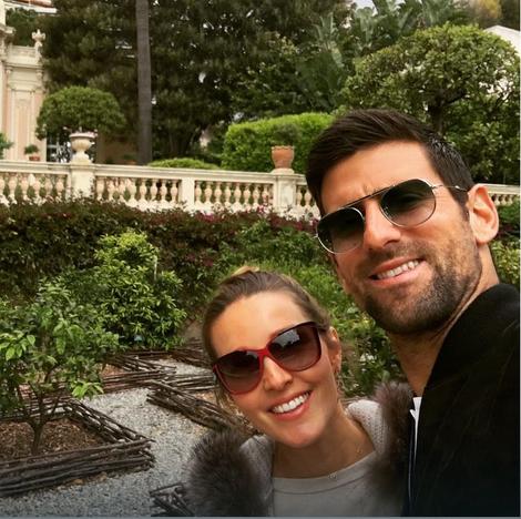 Novak i Jelena Đoković