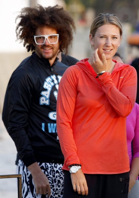Victoria Azarenka i Redfoo