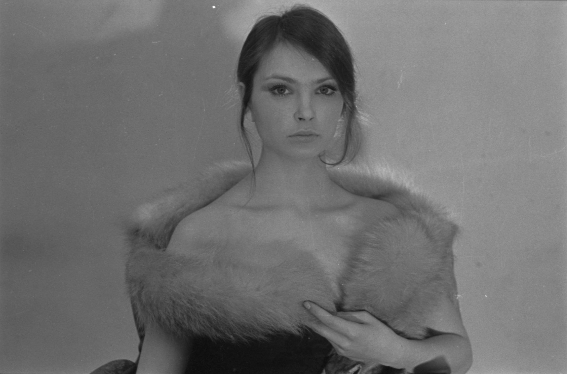 Aktorka Anna Dymna, Kraków, luty 1977 r.