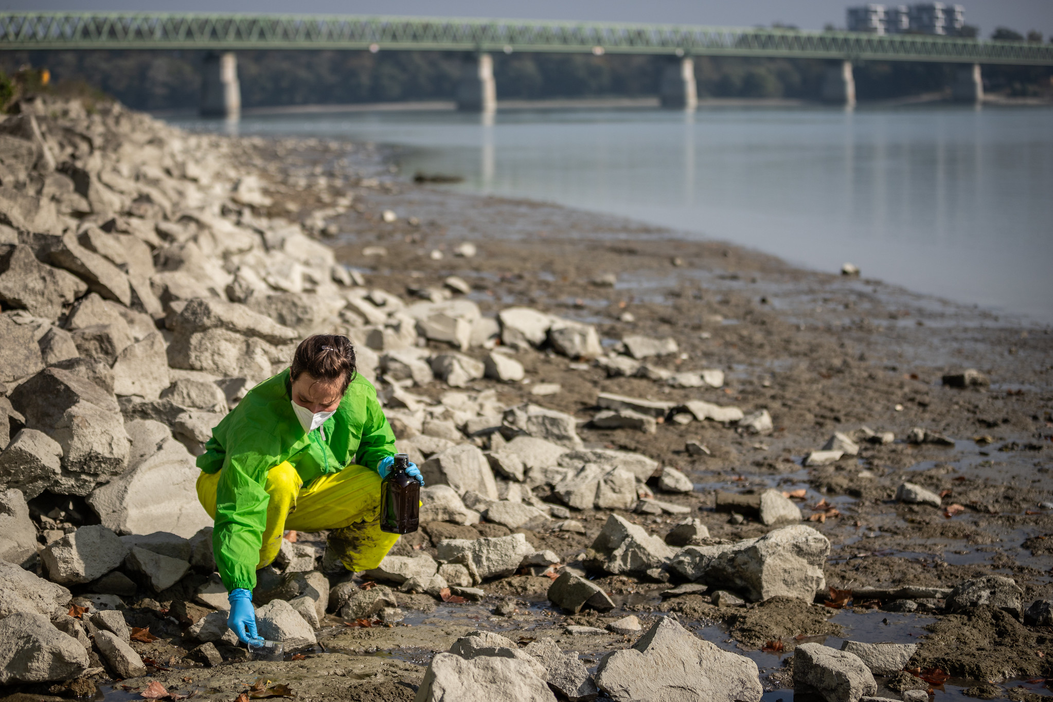 Greenpeace: rákkeltő folyadék szivárog a talajból a Dunába az óbudai gázgyárnál