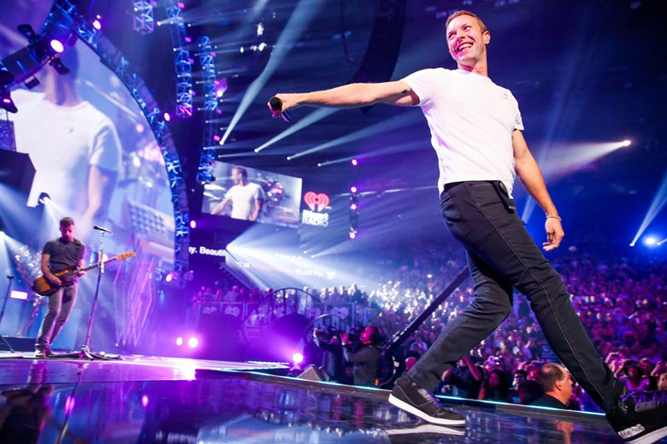 3. Coldplay –