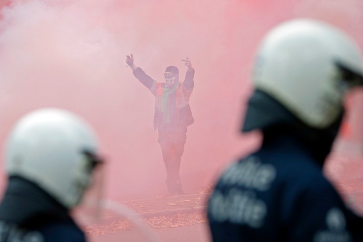 BELGIUM - POLITICS BUSINESS CIVIL UNREST EMPLOYMENT
