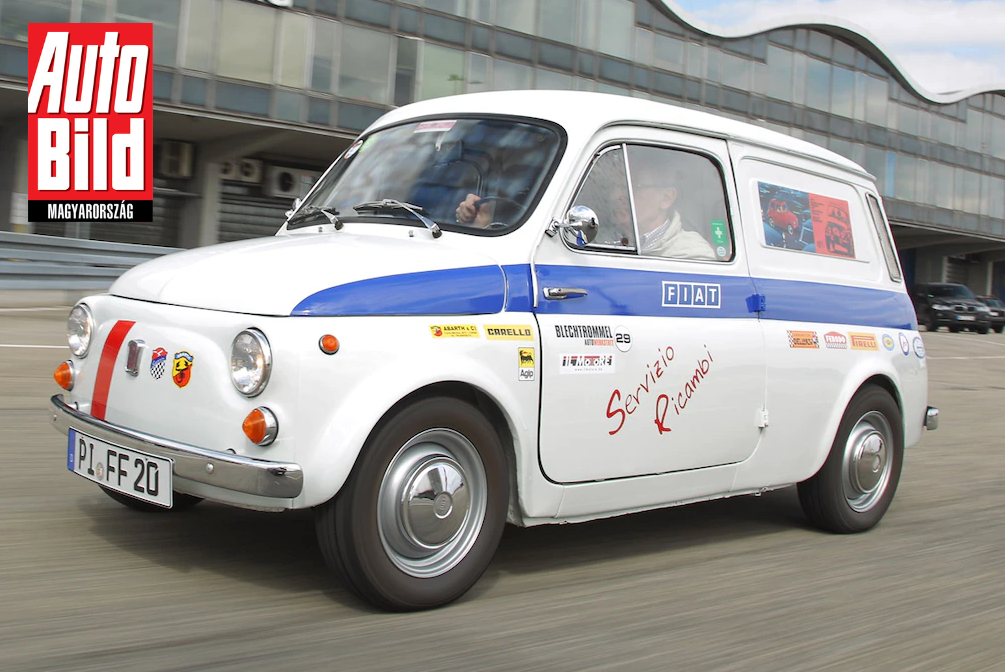 Egy beleszeretős kis Fiat: a mini furgonok óriásnak tűnnek a Furgoncino mellett
