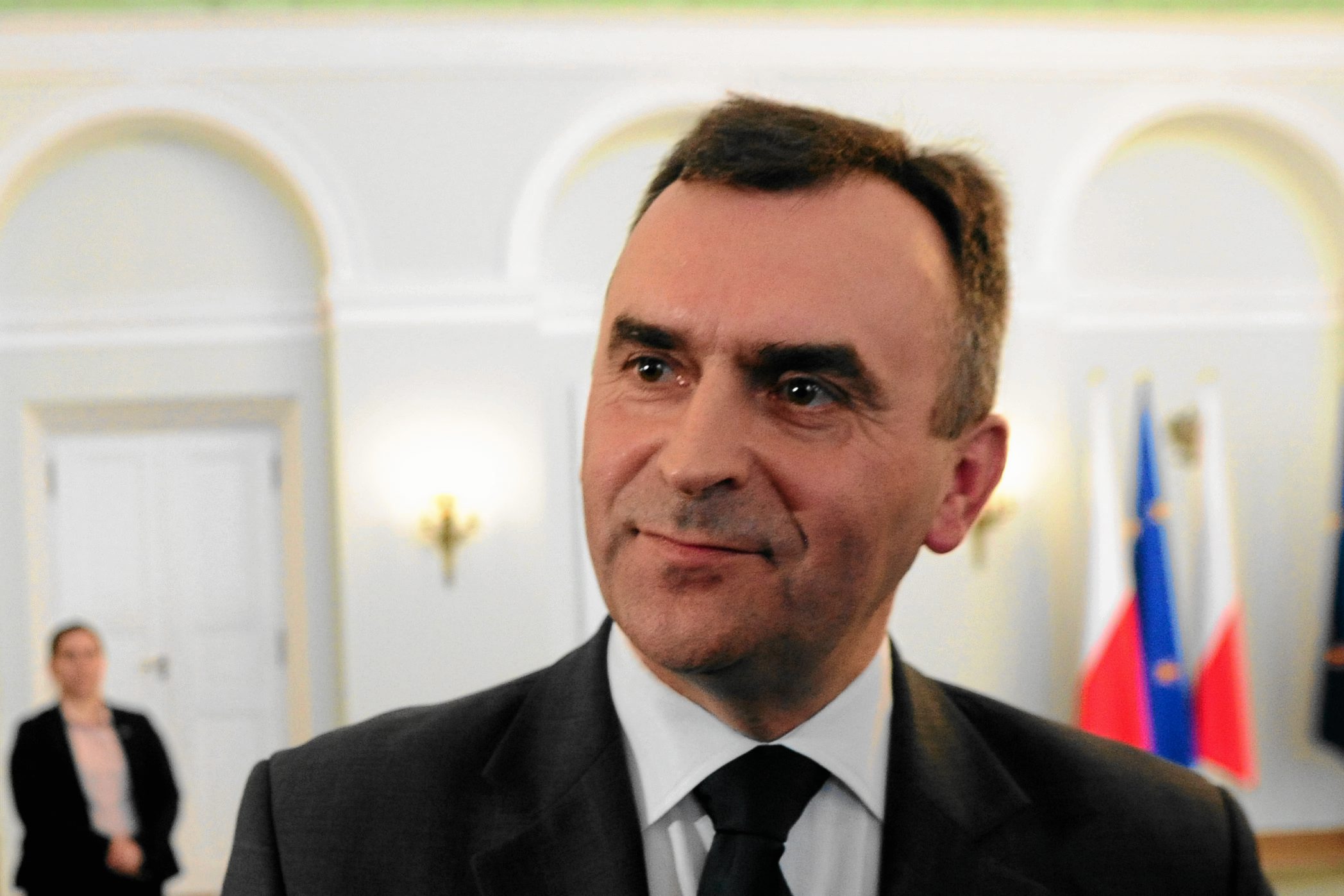 Minister skarbu państwa Włodzimierz Karpiński