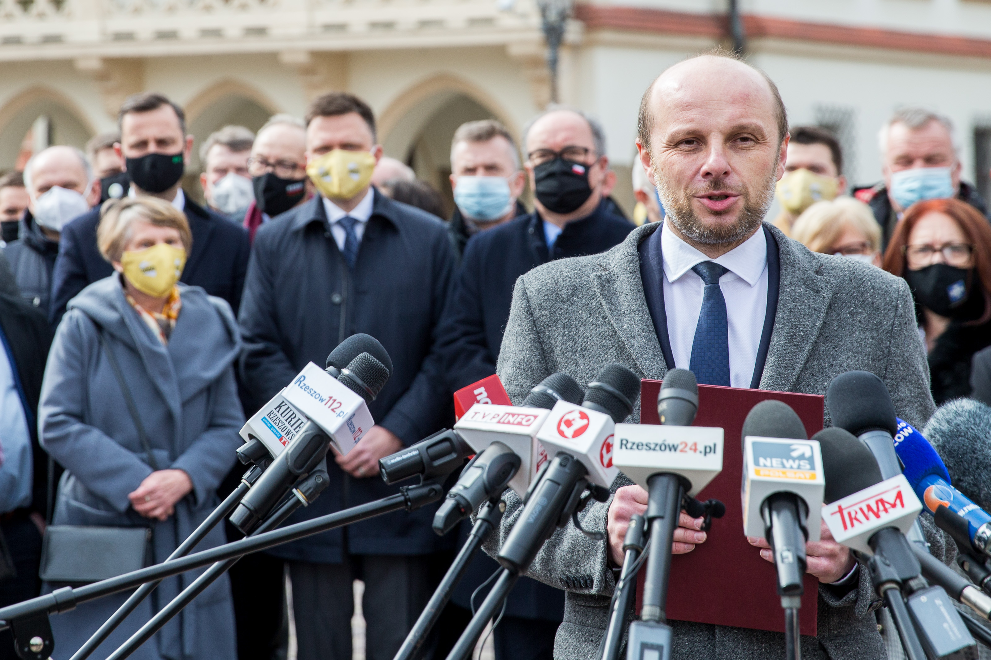 Konrad Fijołek, wspólny kandydat opozycji na prezydenta Rzeszowa