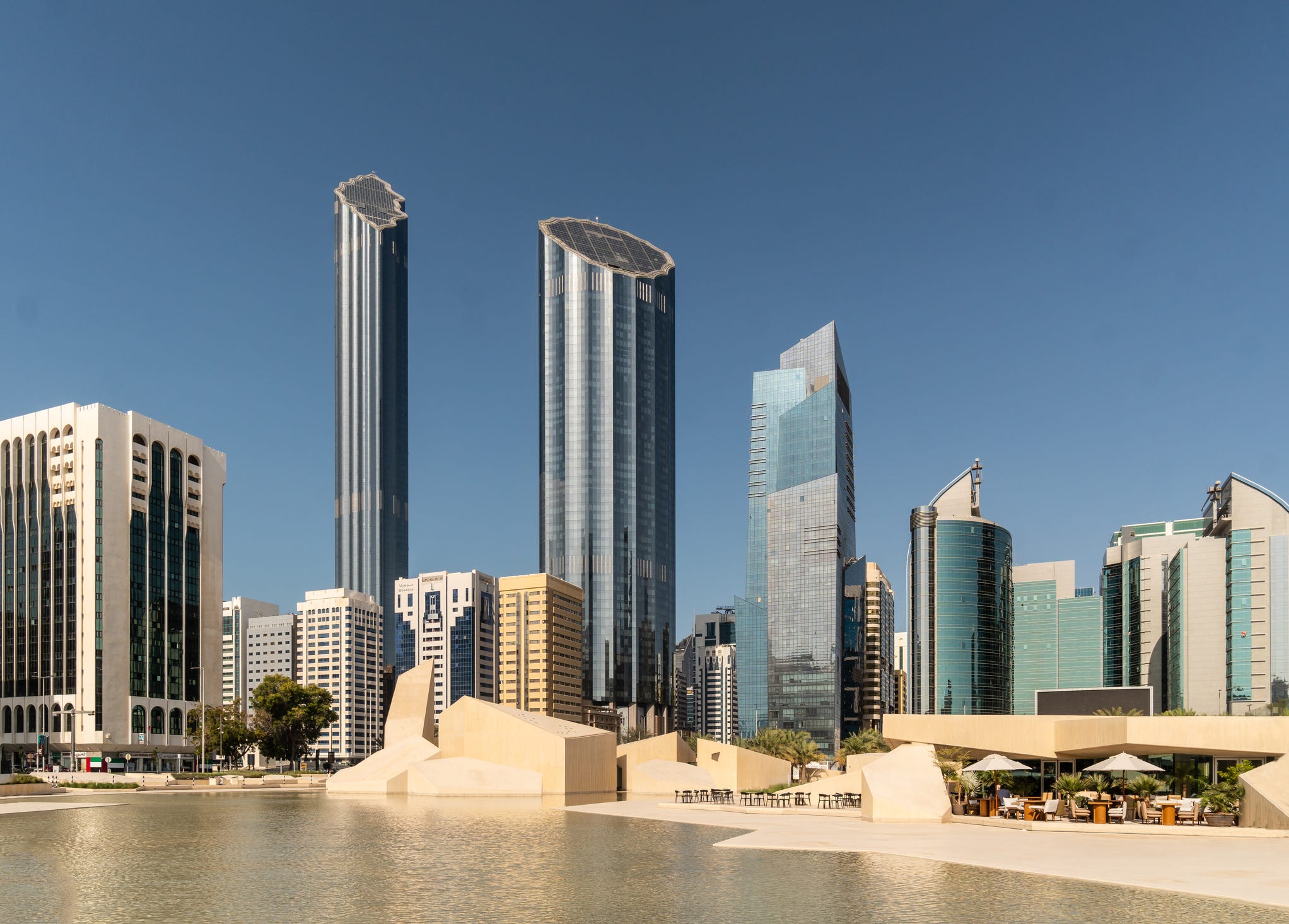 Abu Dhabi is the capital of the UAE.@ Didier Marti/Getty Images