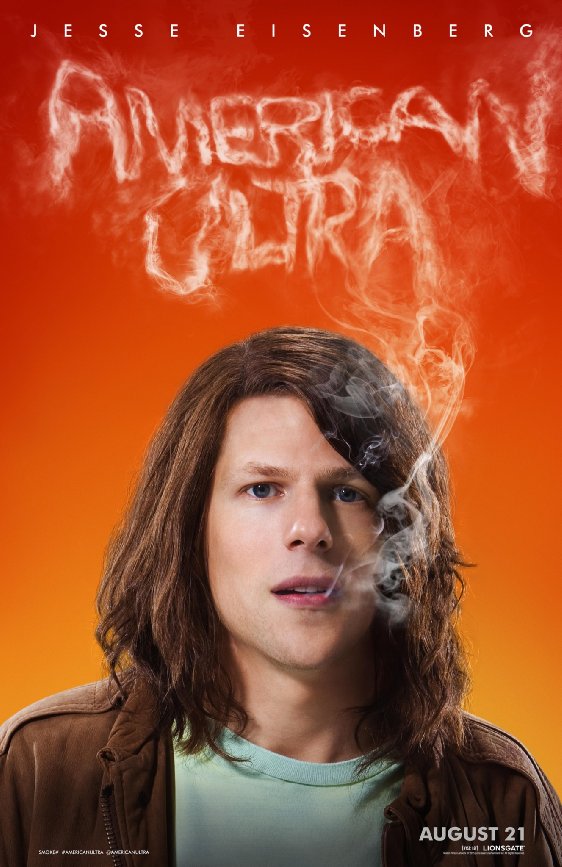 Jesse Eisenberg upalonym agentem na plakacie