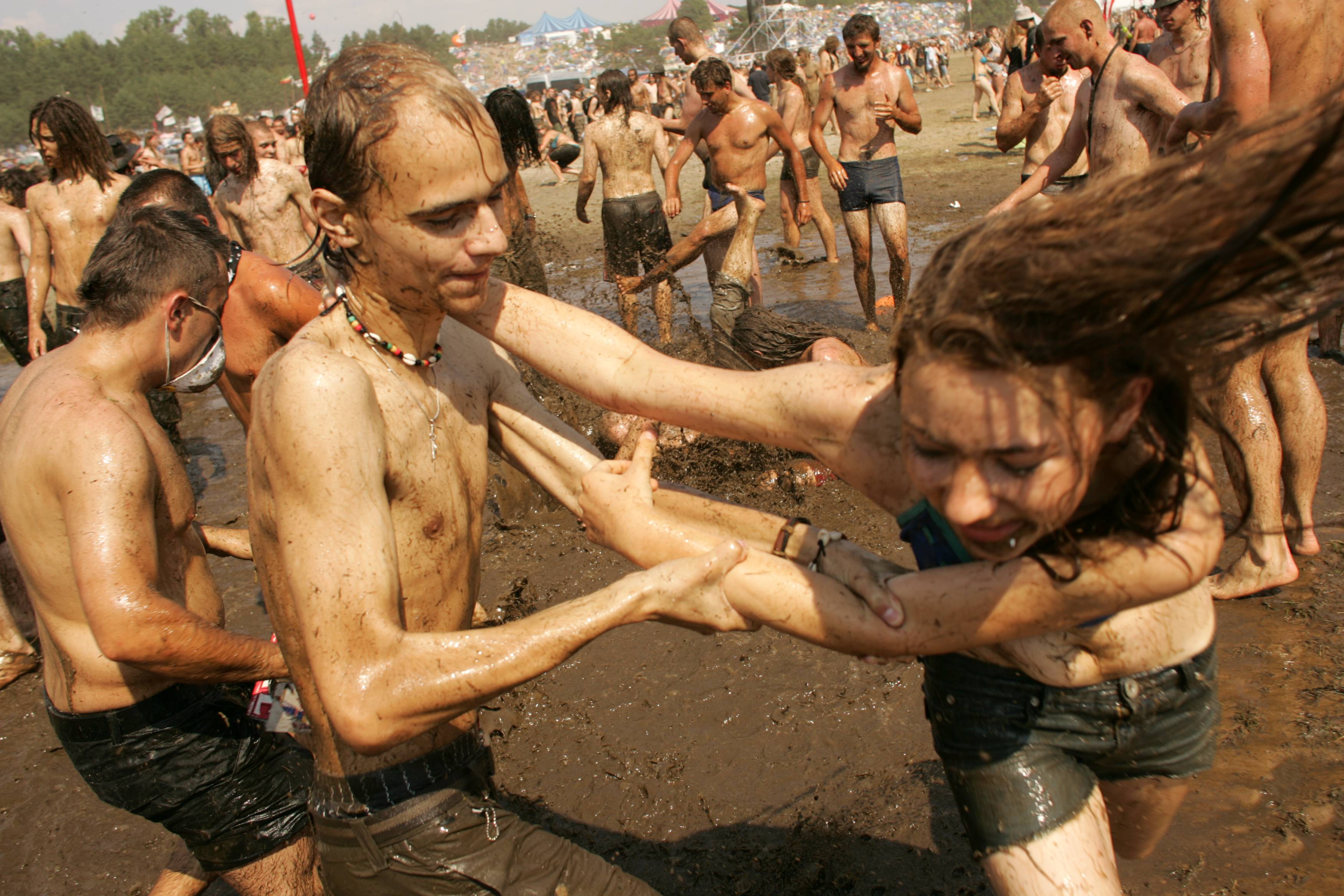 Kapiel błotna to tradycja festiwalu