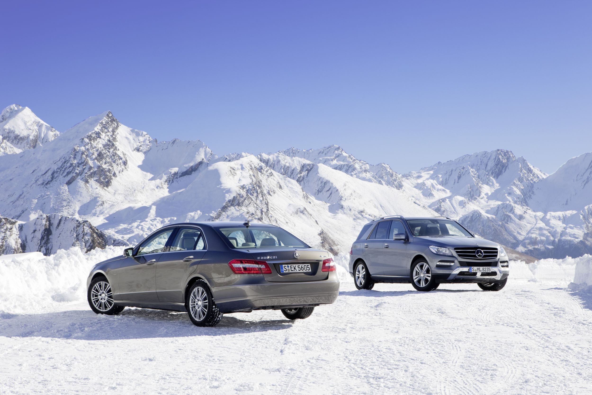 Mercedes ML i klasa E