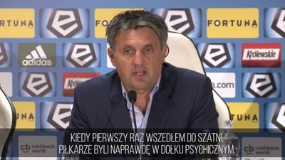 Romeo Jozak: gwizdy z trybun destabilizowały mój zespół