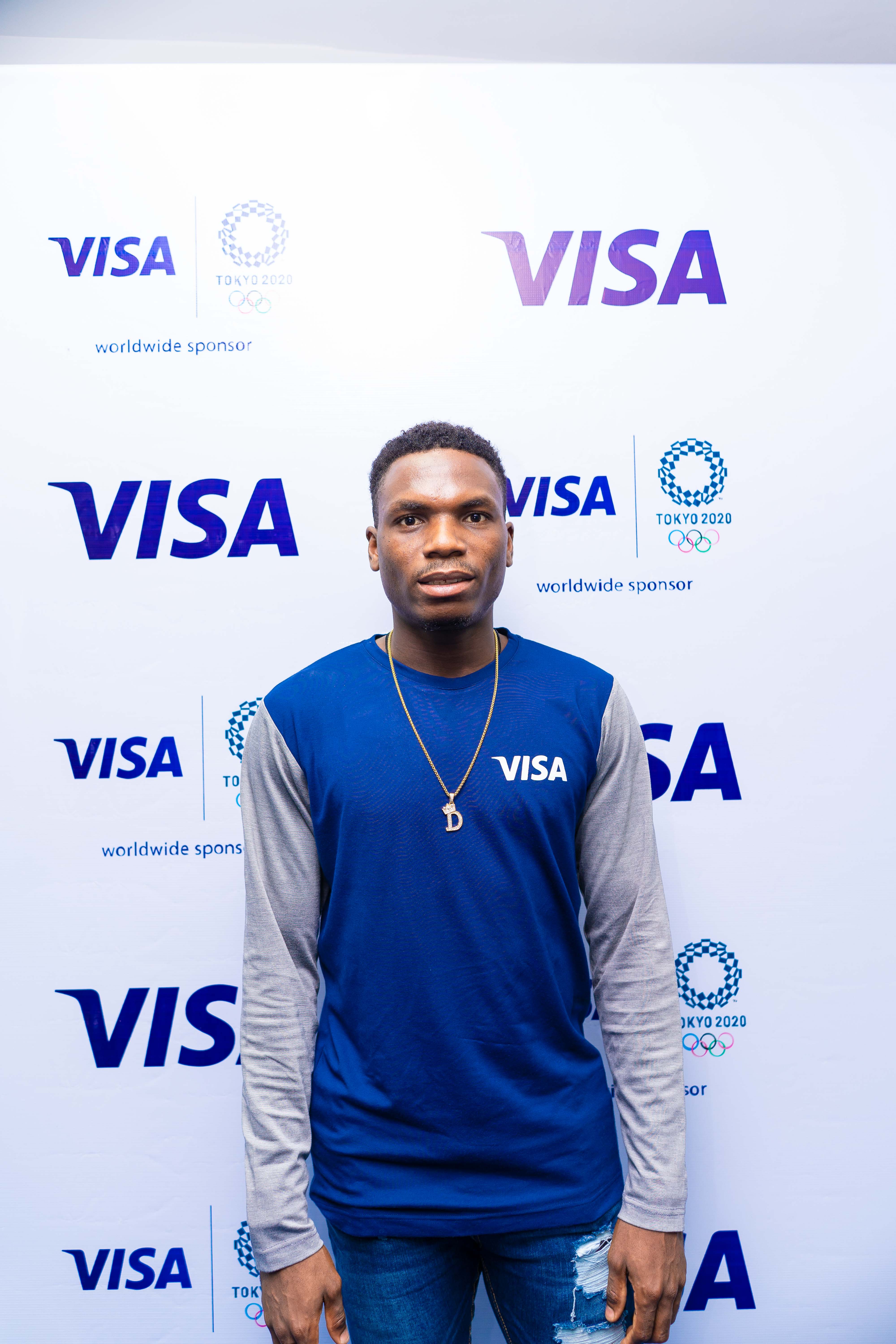 Team Visa welcomes Nigerian track and field sprinter Divine Oduduru to their Tokyo 2020 cohort