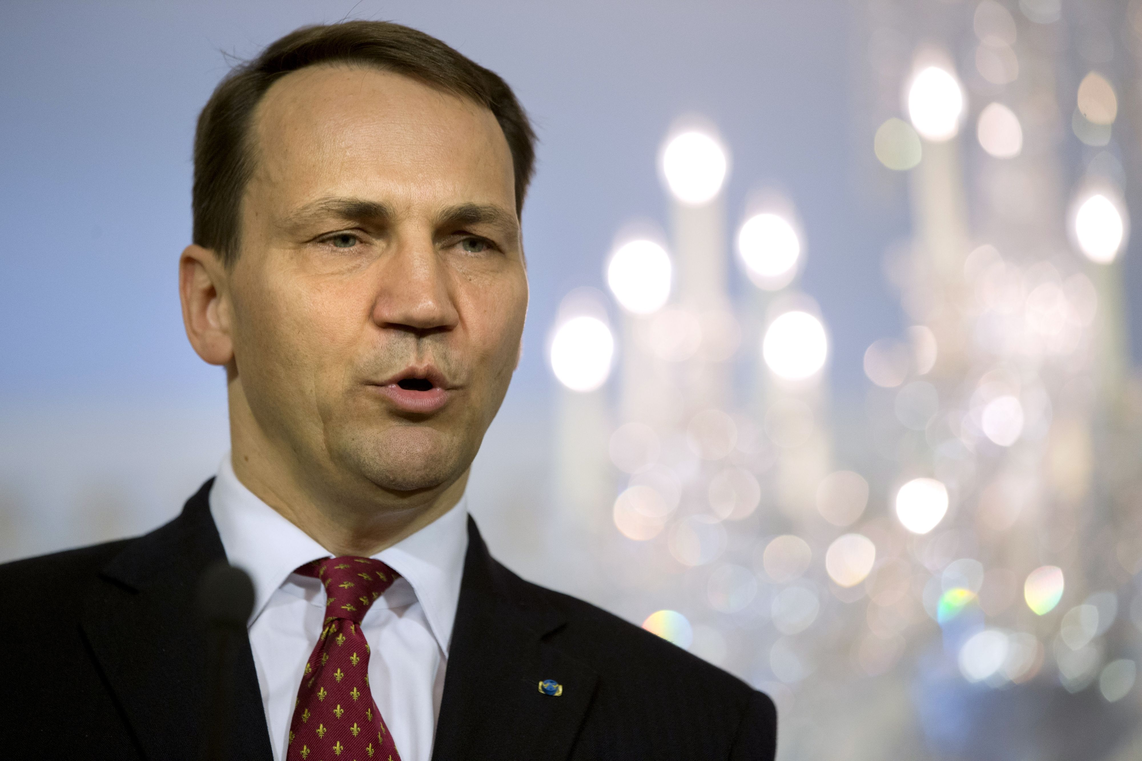 Radosław Sikorski i jego śmieszne miny