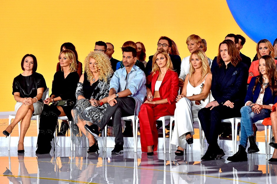 Agnieszka Szulim i inni goście na konfernecji TVN / mwmedia