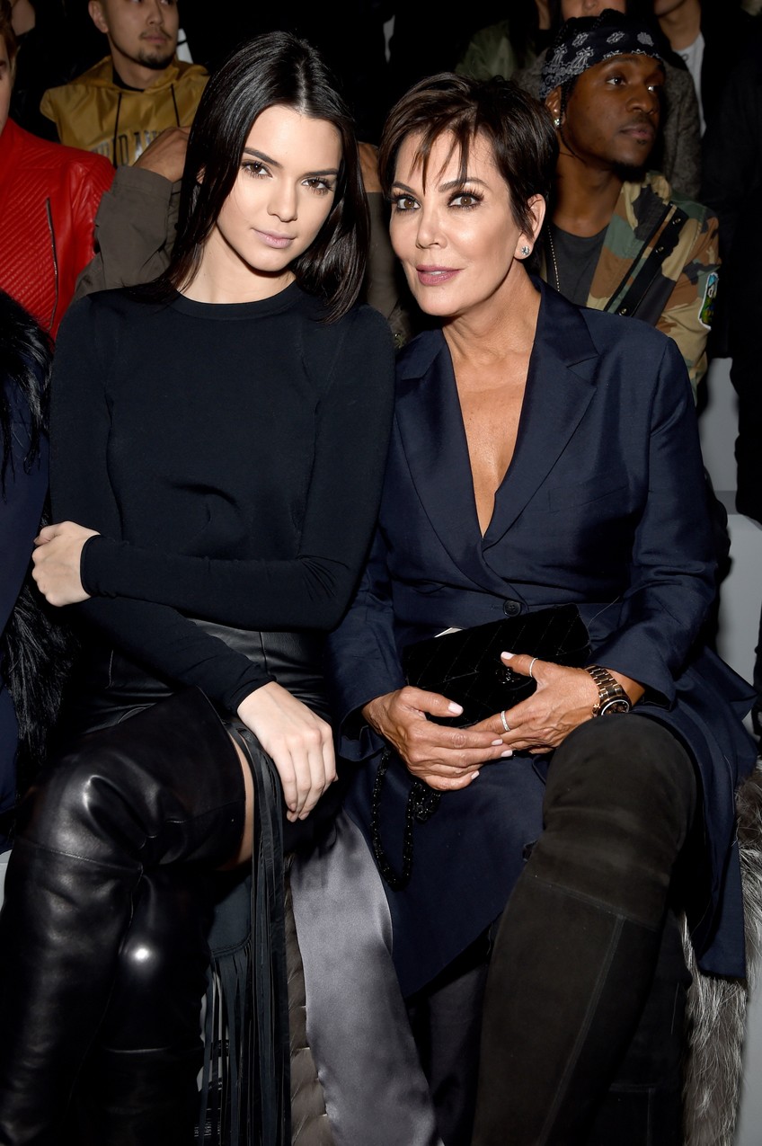 Goście na pokazie Kanye Westa / Getty Images