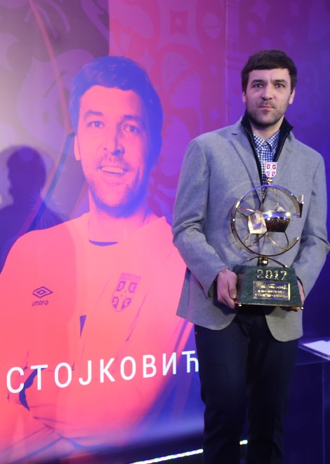 Vladimir Stojković, najbolji fudbaler naše zemlje u 2017.