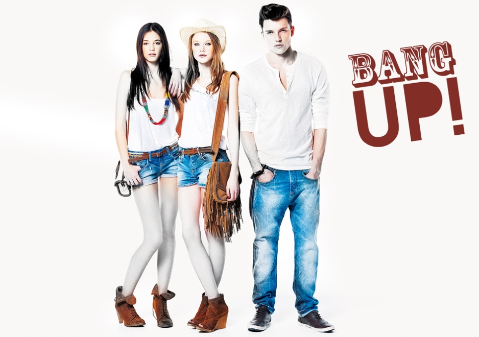 Letnie zabawy z denimem - kolekcja Bershka na lato 2011.