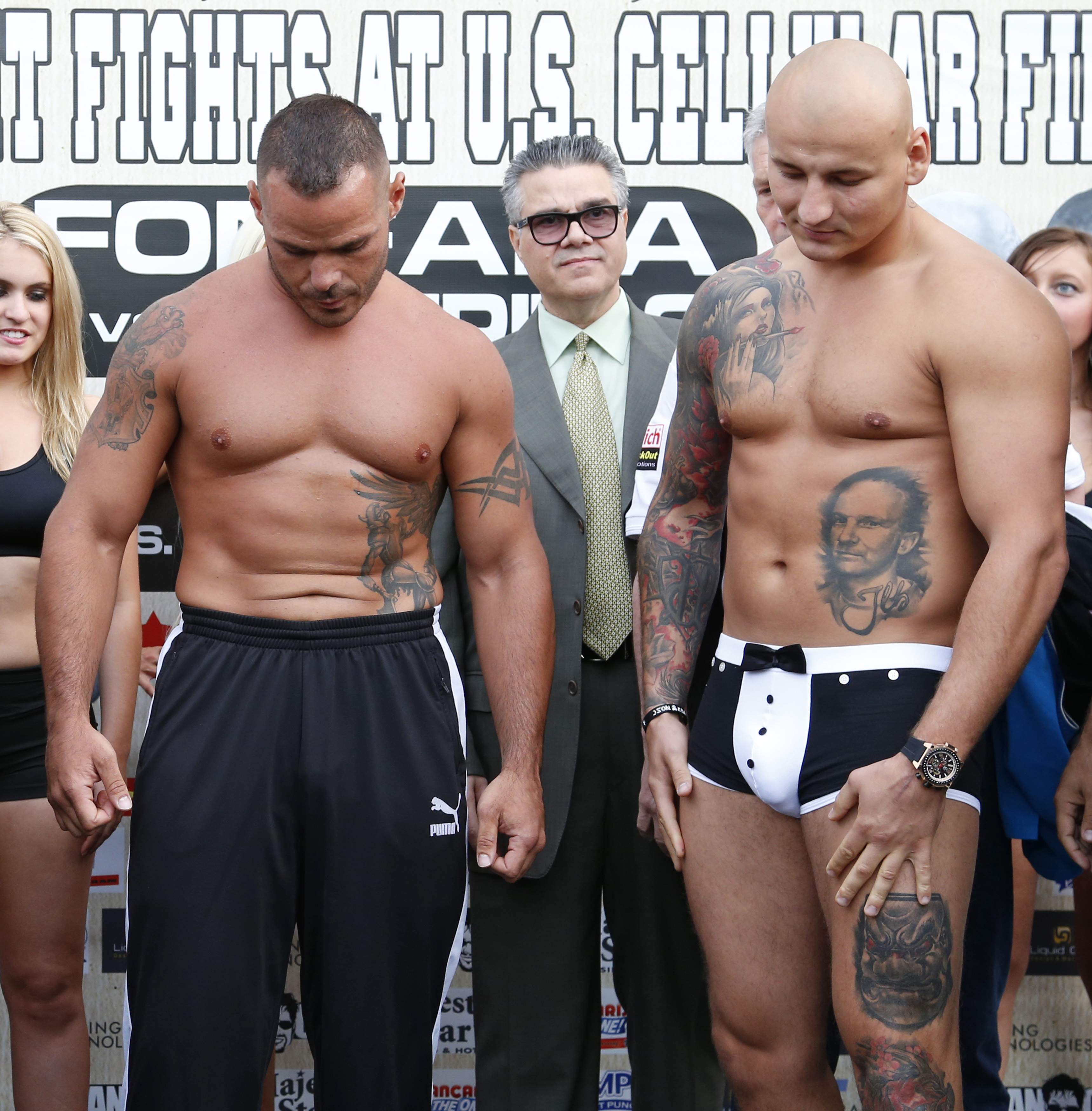 Szpilka i Mollo stanęli na wadze