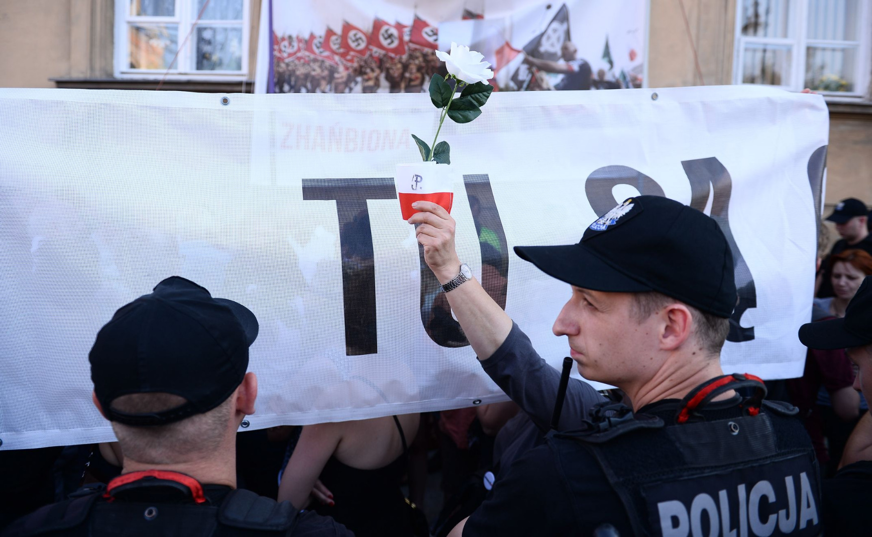 Policja na marszu narodowców