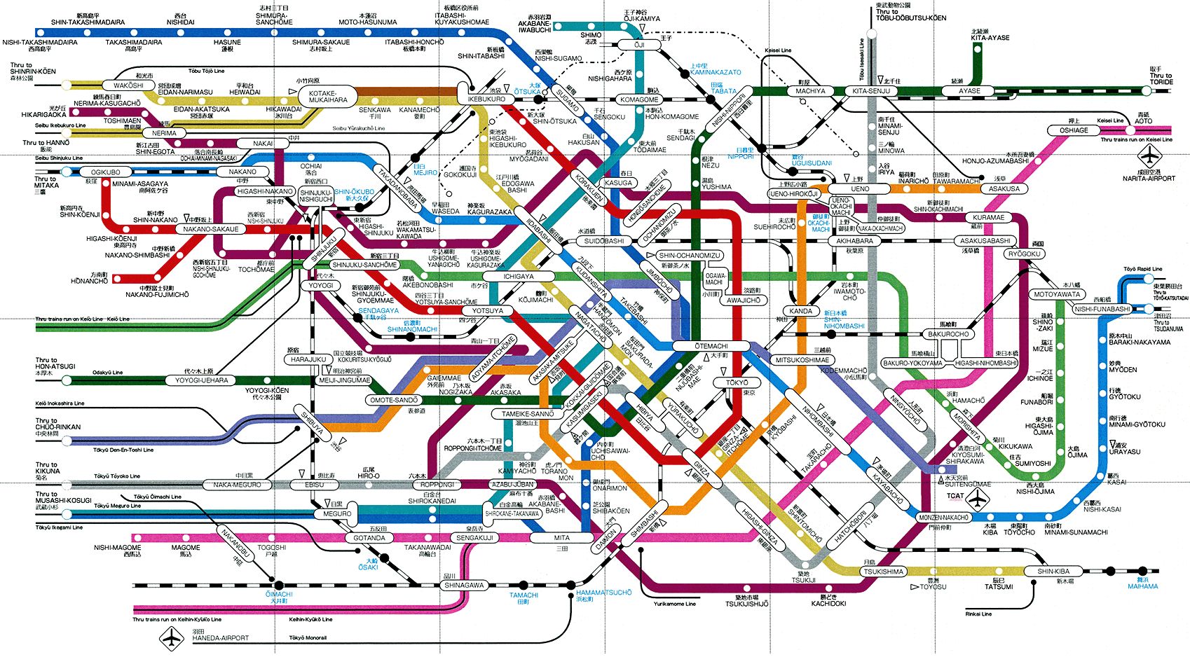 Metro w Tokio