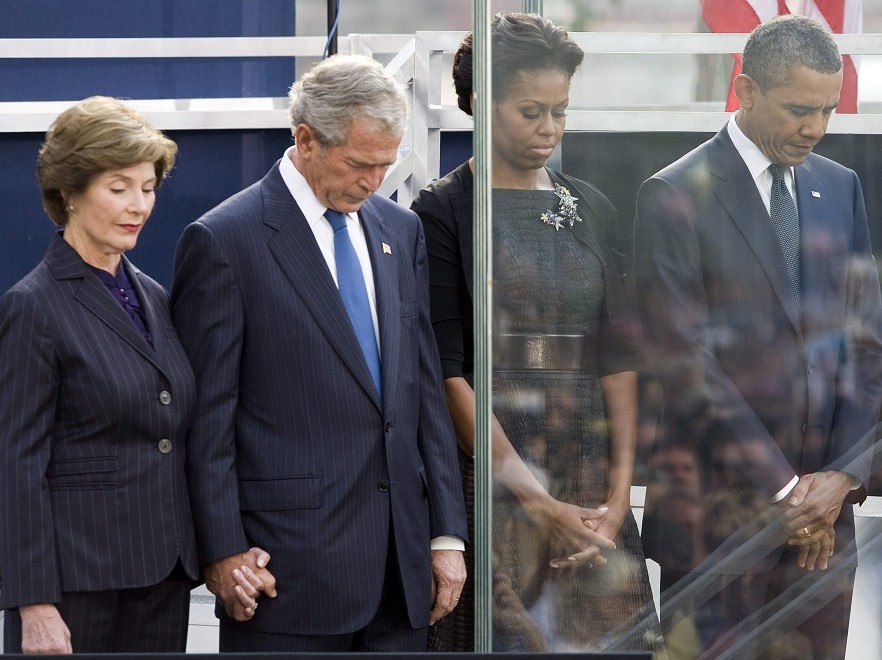 George Bush i Barack Obama wzięli udział w uroczystościach