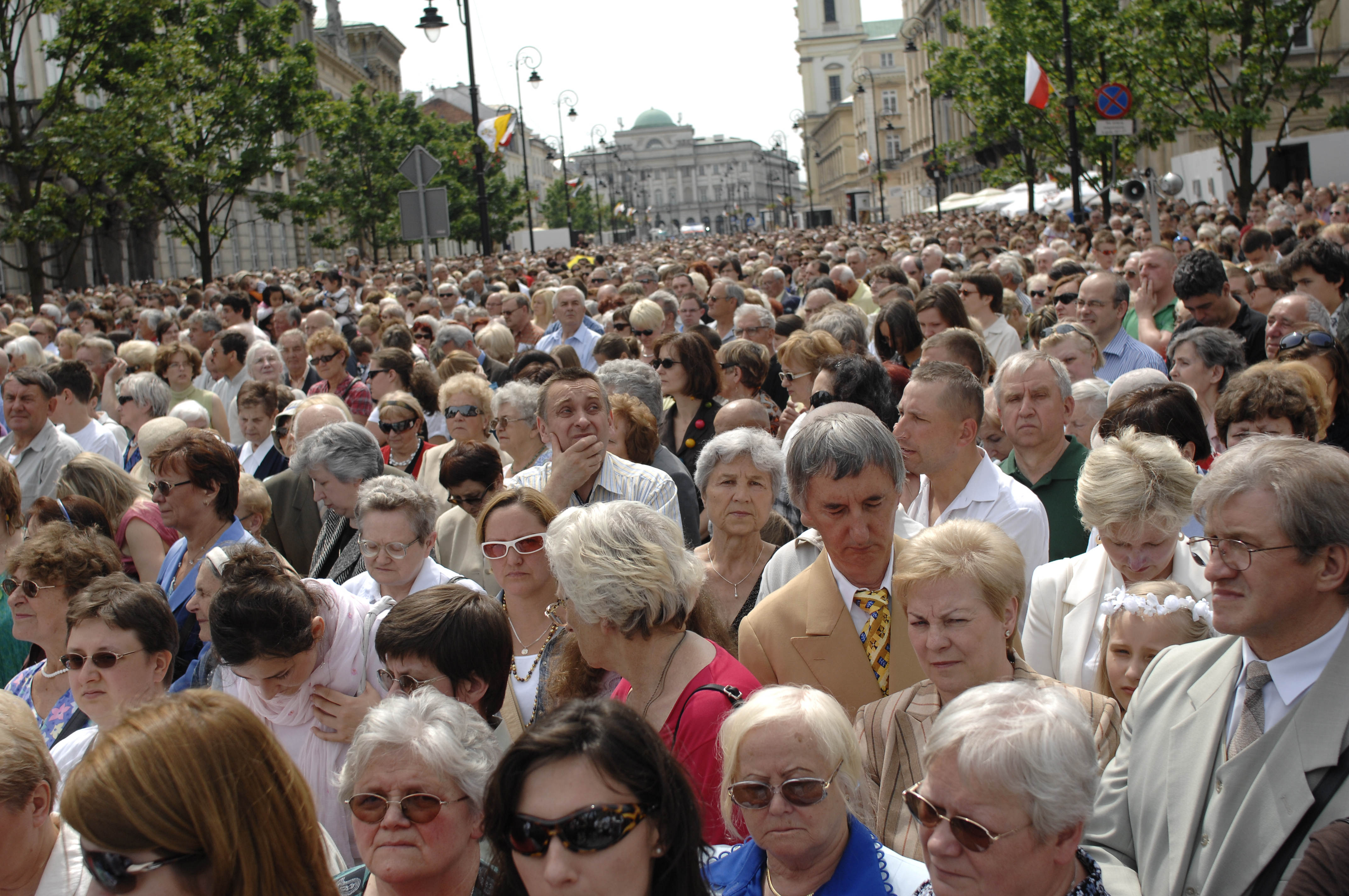 Procesja Bożego Ciała w Warszawie