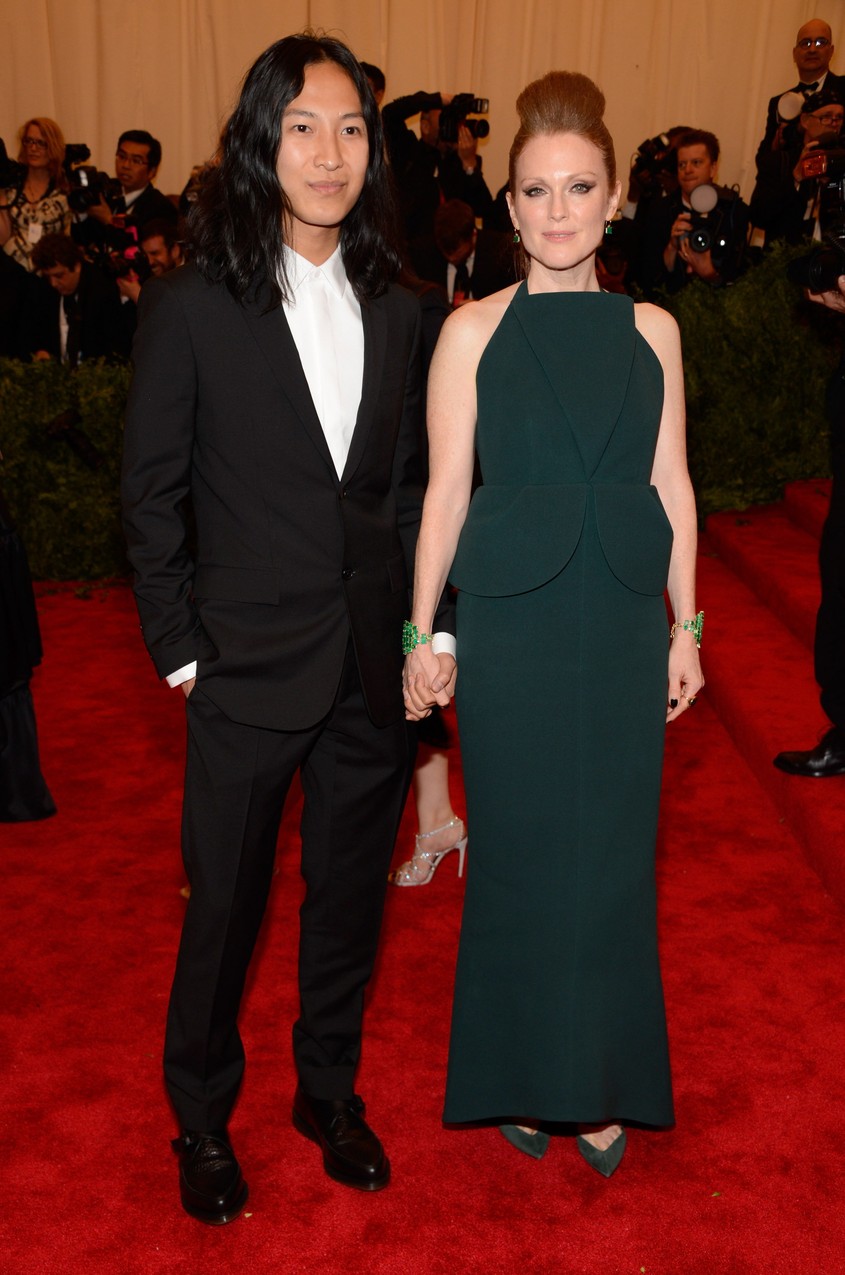 Alexander Wang i Julianne Moore