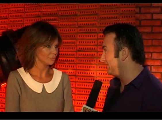 Edyta Górniak rozmawia z Robertem Patoletą