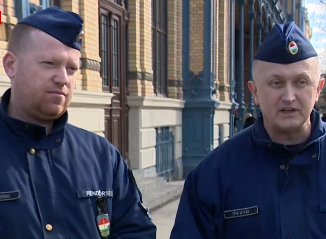 „Ennyire vérző embert még nem láttam” – Megszólaltak a hős rendőrök, akik megmentették a nyakon szúrt férfit a Nyugatinál