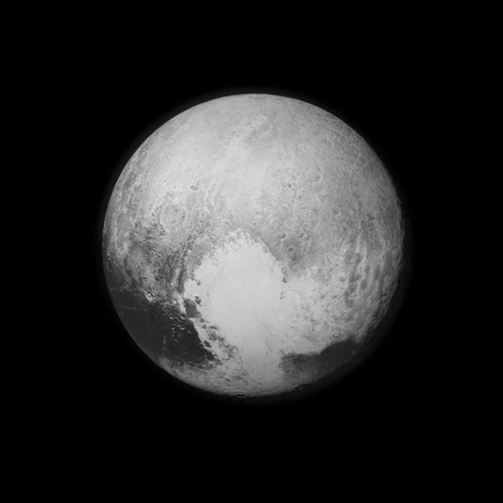 Zdjęcie Plutona wykonane przez sondę New Horizons