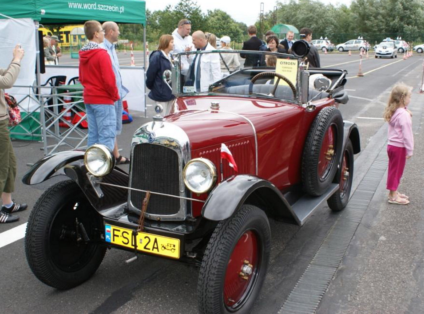 Najstarszym z zaprezentowanych na zlocie modeli był C3 Torpedo z 1925 roku