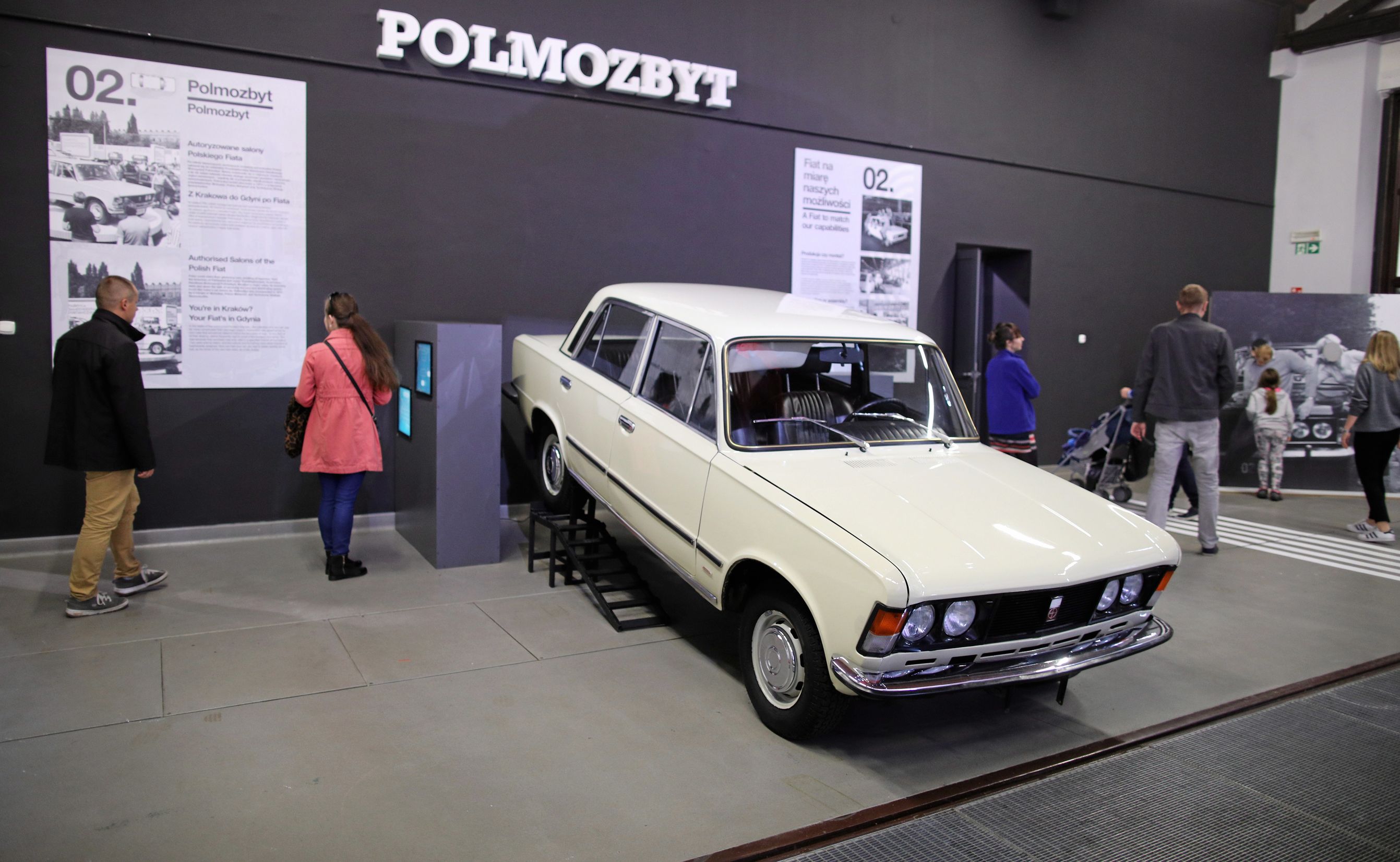 Fiat 125p - wystawa