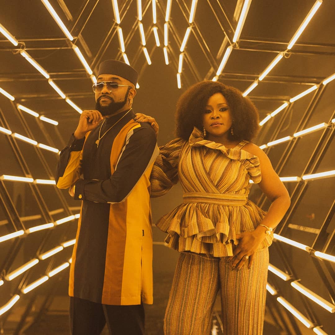 MTN Y'ello star judges Banky W and Omawumi [Instagram/@mtn_yellostar]