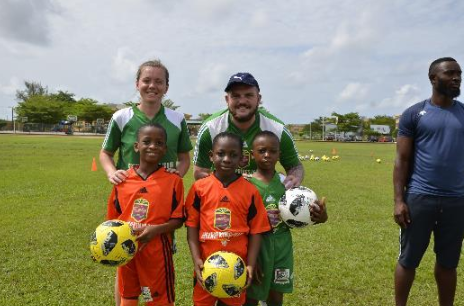 Soccer, scholarships and smiles at the Greensprings/Kanu Football Camp for Kids, supported by Union Bank.