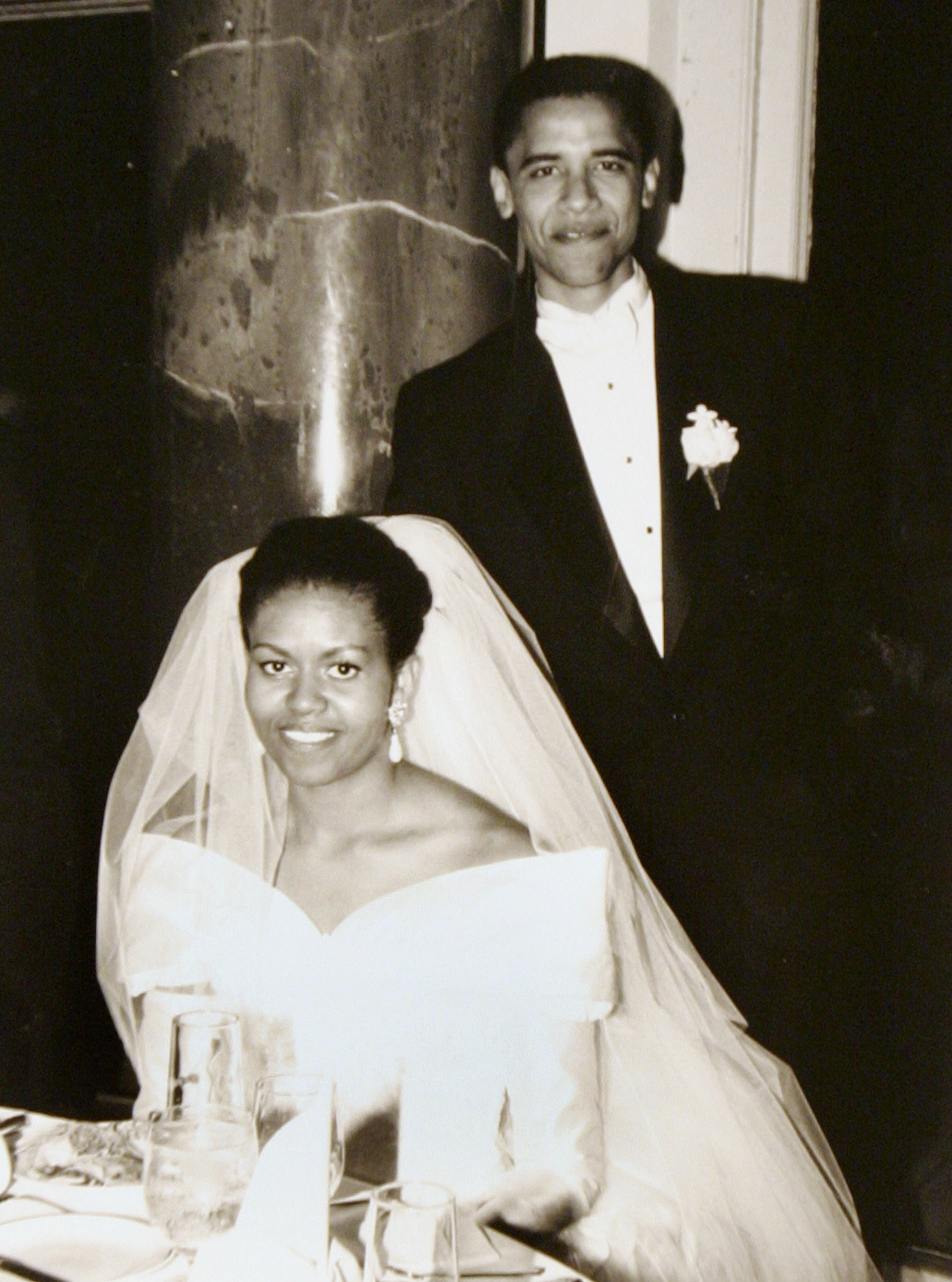 Ślub Baracka Obamy z Michell Robinson