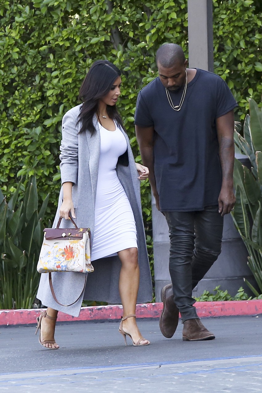 North West pomalowała torebkę Birkin na urodziny Kim Kardashian