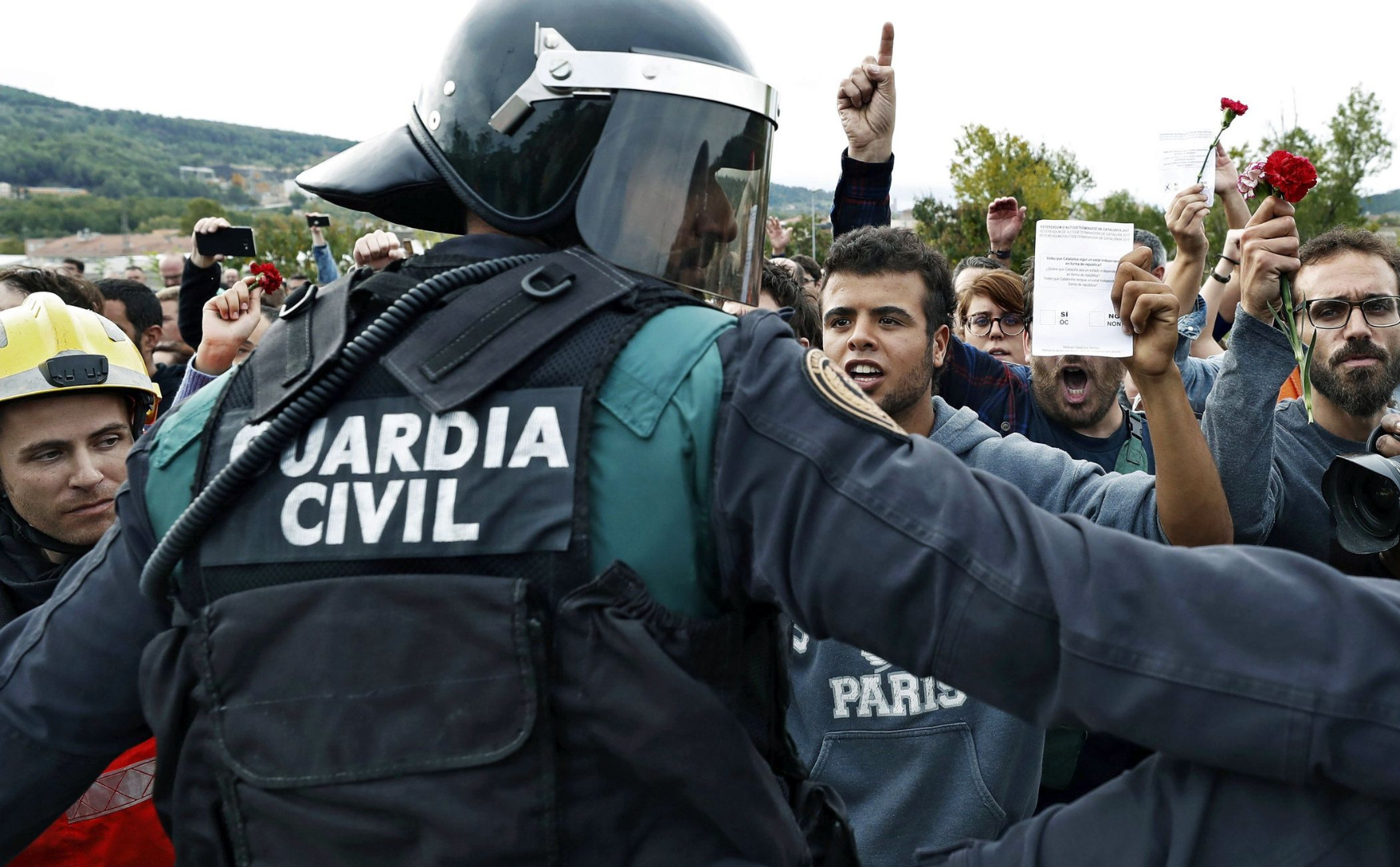 Policja w Barcelonie
