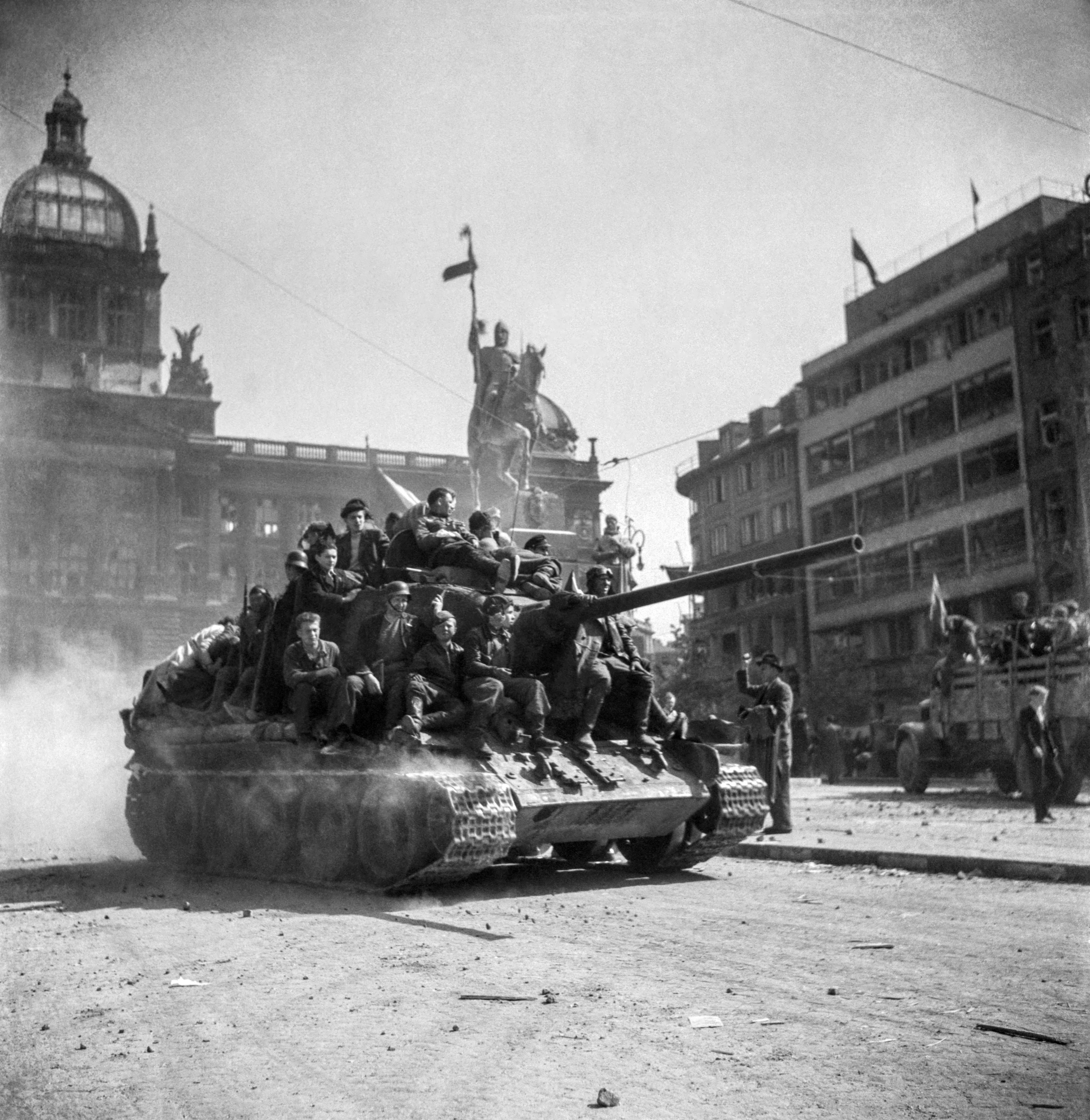 Wyzwolenie Pragi przez Armię Czerwoną, 9 maja 1945 r.