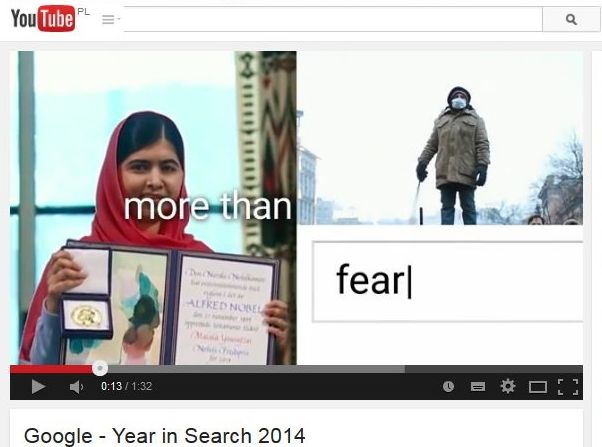 A oto filmowe podsumowanie roku przygotowane przez Google.