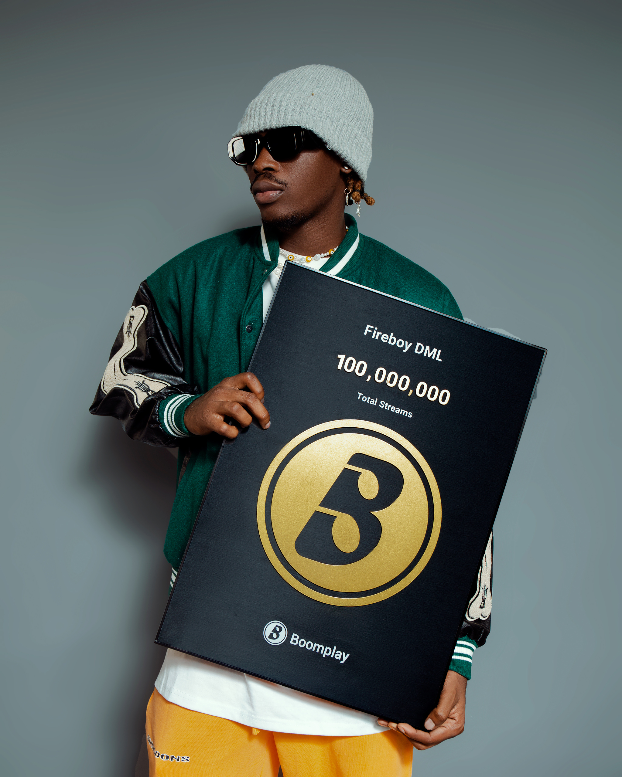 Fireboy hits 100 million streams on Boomplay