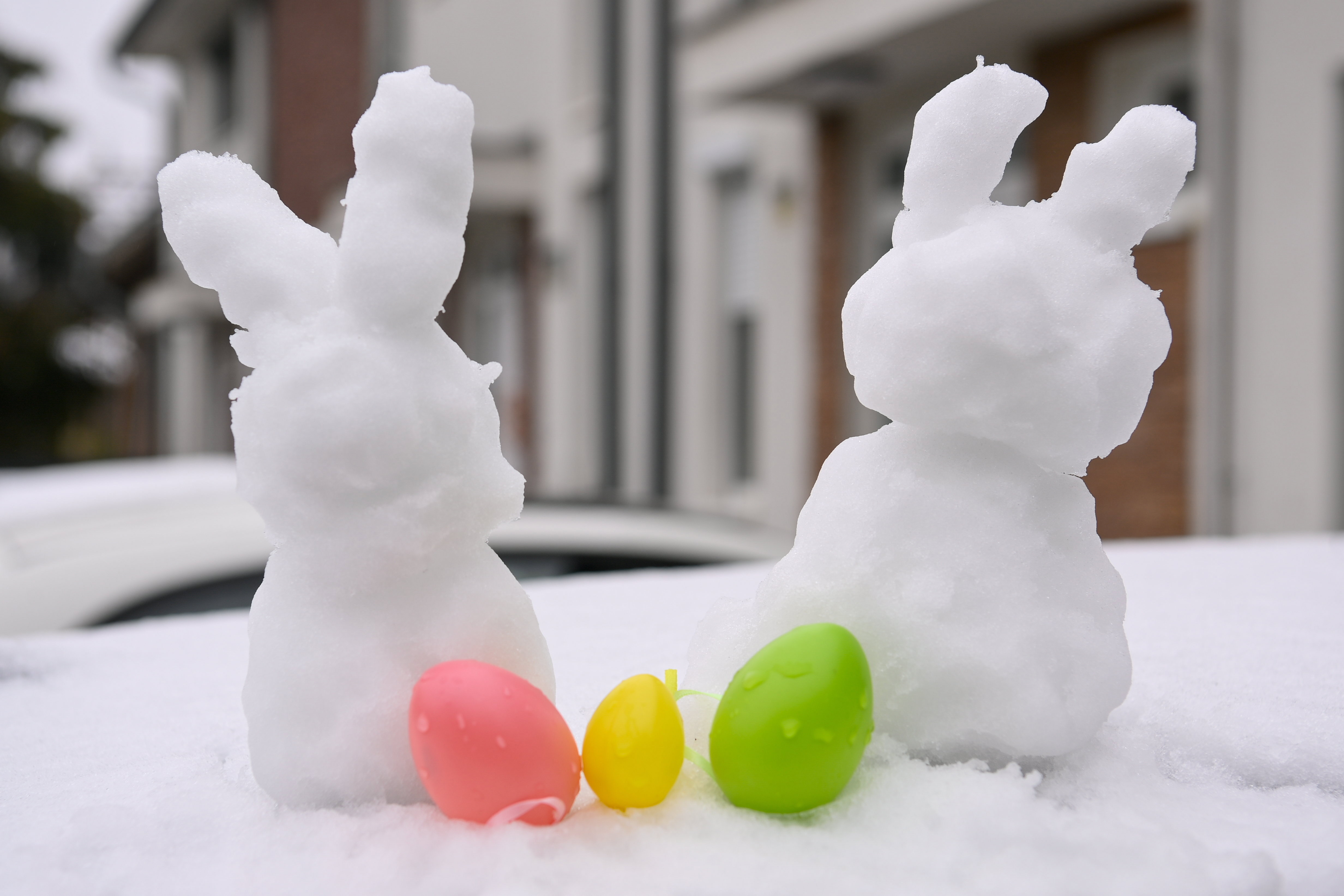 Friss fotók érkeztek Debrecenből: már ekkora a hó