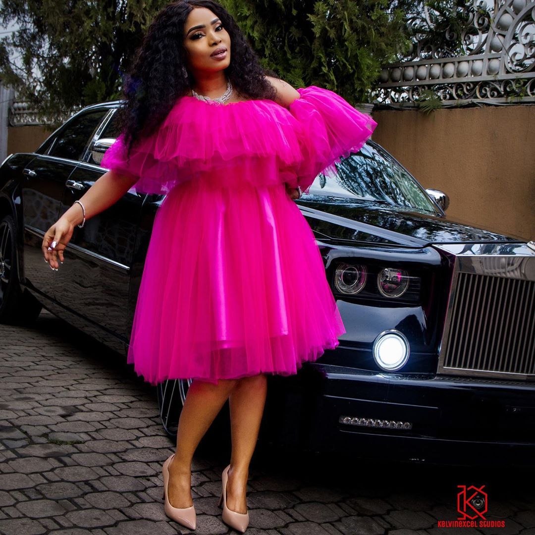 Halima Abubakar is a Nollywood actress who was born in Kano but is originally from Kogi state.[Instagram/HalimaAbubakar]