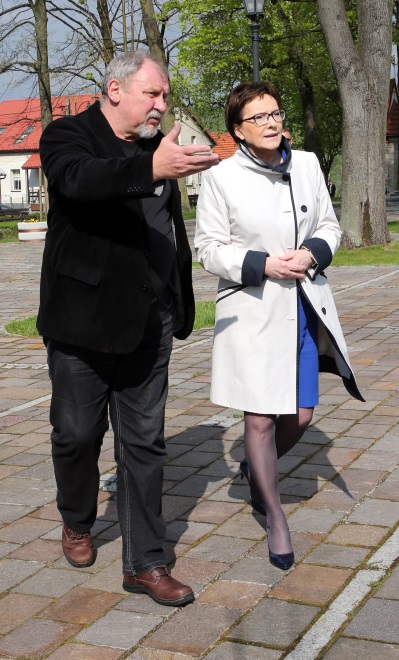 Ewa Kopacz i Andrzej Grabowski