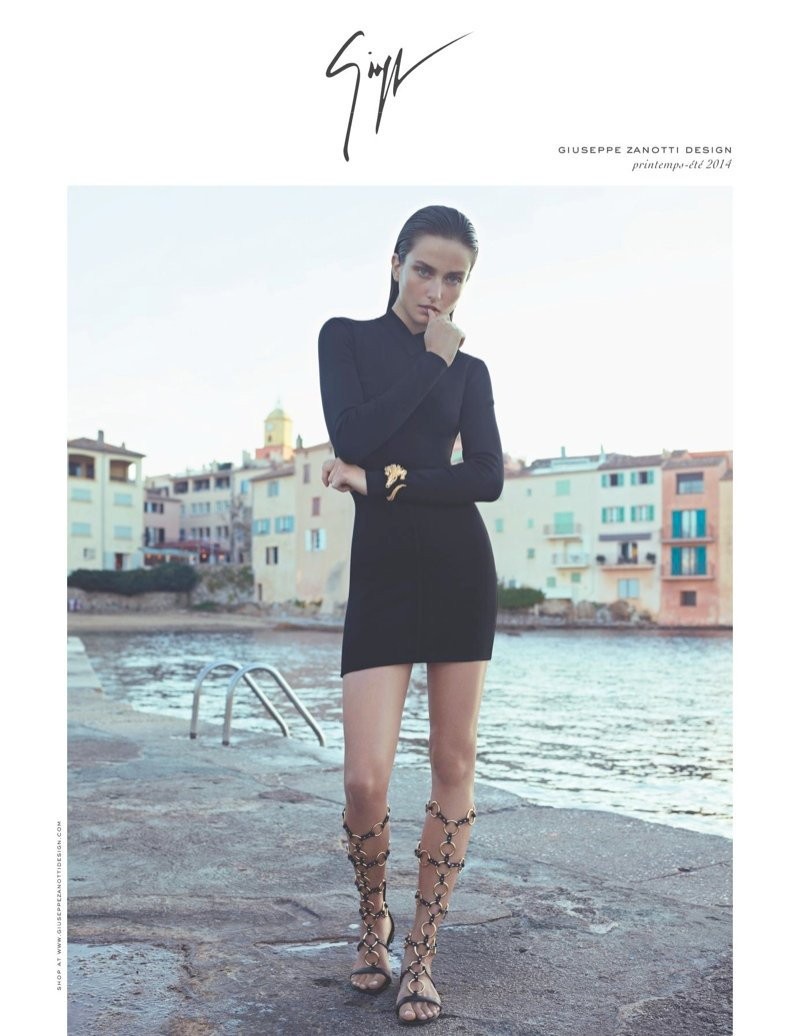Andreea Diaconu / Giuseppe Zanotti