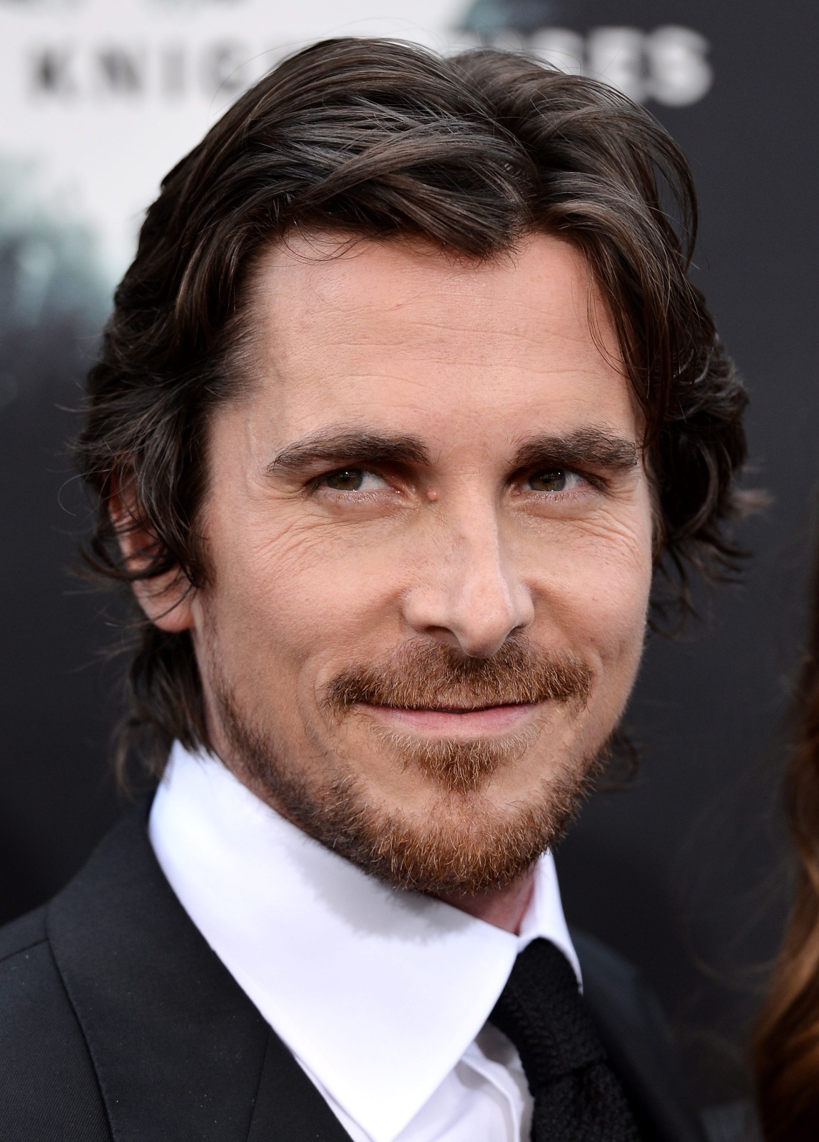 Christian Bale na premierze filmu