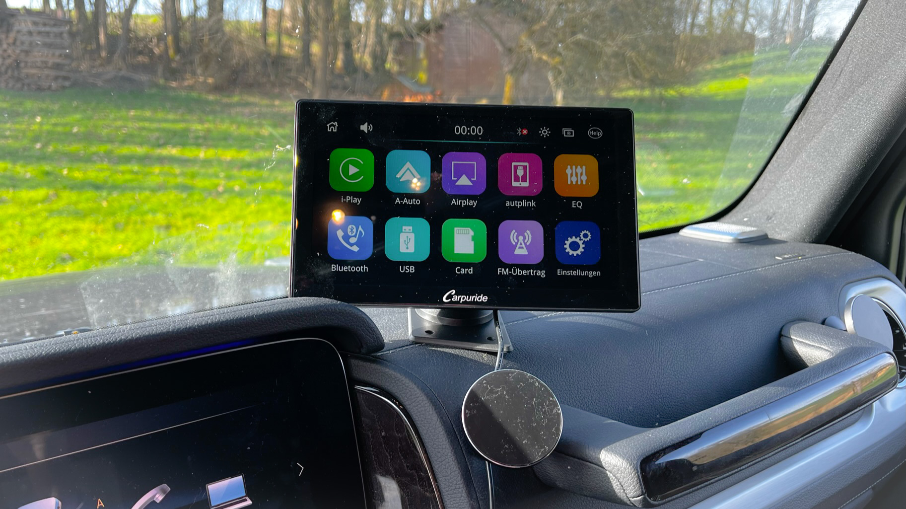 Carpuride-Touchscreen im Test: Android Auto & Apple Car Play