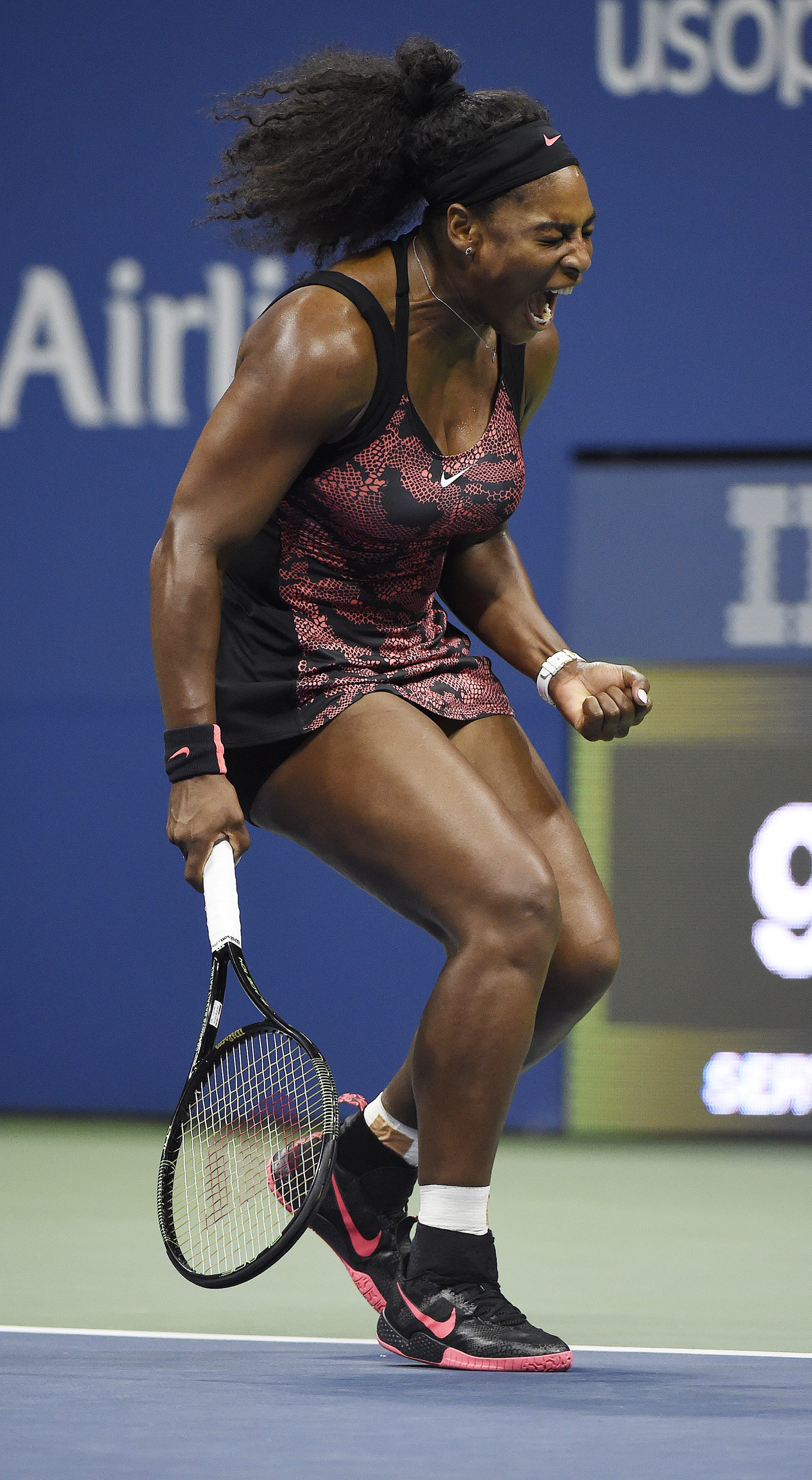 Serena Williams wyszła na kort w efektownej sukience